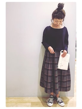 tomopuuさん（レディース・152cm）の秋コーディネート