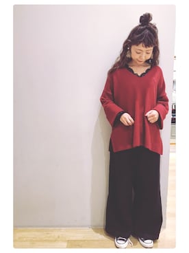 tomopuuさん(レディース・152cm)の秋コーディネート