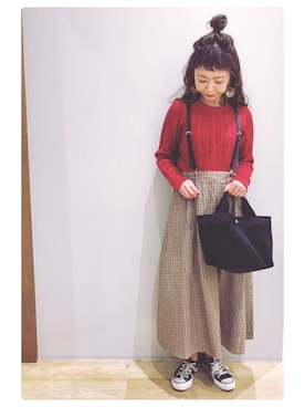 tomopuuさん（レディース・152cm）の秋コーディネート