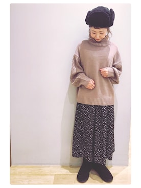 tomopuuさん(レディース・152cm)の秋コーディネート
