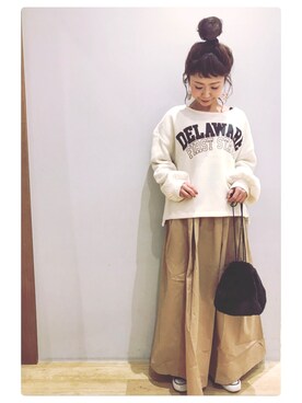 tomopuuさん（レディース・152cm）の秋コーディネート