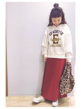 「イオンモール新小松」｜tomopuuさん（レディース・152cm）の冬コーディネート