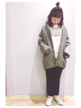 「あけましておめでとうございます！」｜tomopuuさん（レディース・152cm）の冬コーディネート