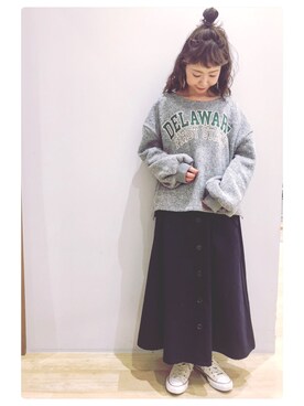 tomopuuさん（レディース・152cm）の冬コーディネート