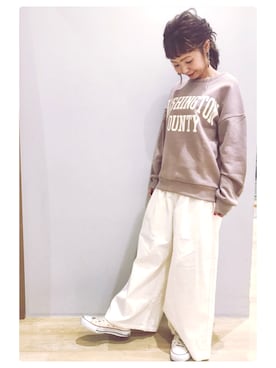 「イオンモール新小松」｜tomopuuさん（レディース・152cm）の冬コーディネート