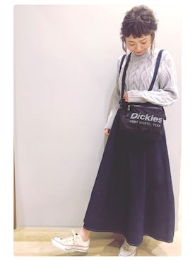 tomopuuさん（レディース・152cm）の冬コーディネート