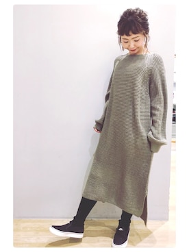 tomopuuさん（レディース・152cm）の冬コーディネート