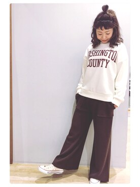 「イオンモール新小松」｜tomopuuさん（レディース・152cm）の冬コーディネート