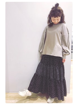 tomopuuさん（レディース・152cm）の冬コーディネート