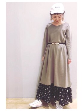 tomopuuさん（レディース・152cm）の春コーディネート