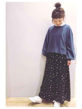 tomopuuさん（レディース・152cm）の春コーディネート