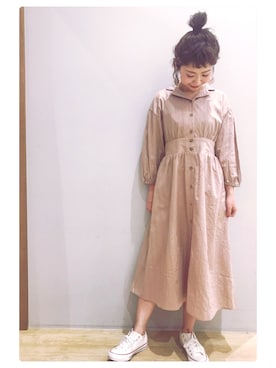 tomopuuさん（レディース・152cm）の春コーディネート