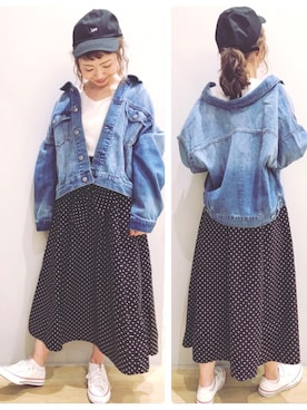 tomopuuさん（レディース・152cm）の春コーディネート