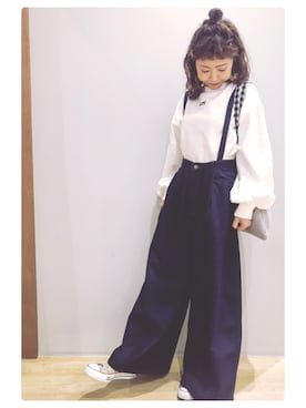 tomopuuさん（レディース・152cm）の春コーディネート