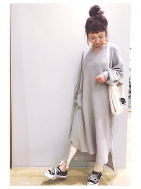 tomopuuさん(レディース・152cm)の春コーディネート