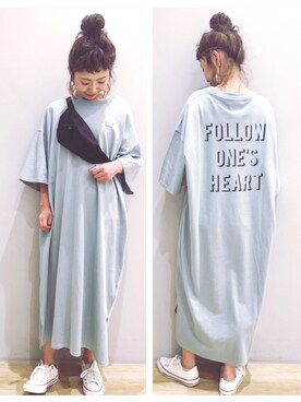tomopuuさん（レディース・152cm）の春コーディネート