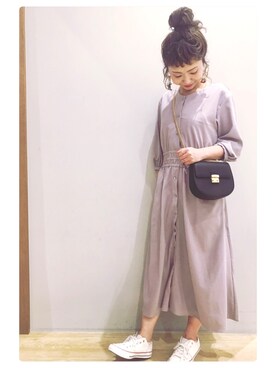 tomopuuさん（レディース・152cm）の春コーディネート