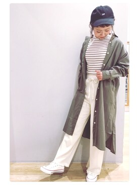 「ワッフル」｜tomopuuさん（レディース・152cm）の春コーディネート