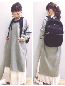 tomopuuさん（レディース・152cm）の春コーディネート