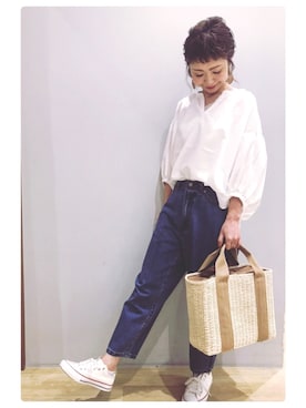 tomopuuさん（レディース・152cm）の春コーディネート