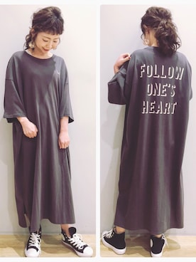 tomopuuさん（レディース・152cm）の春コーディネート
