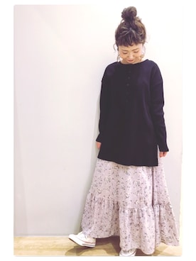 tomopuuさん（レディース・152cm）の春コーディネート