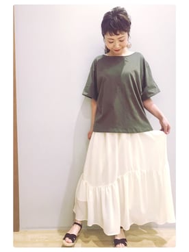 tomopuuさん（レディース・152cm）の春コーディネート