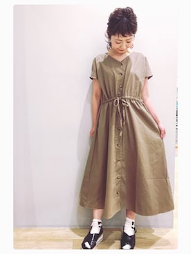 「ソックス×サンダル」｜tomopuuさん（レディース・152cm）の春コーディネート