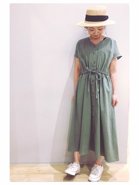 tomopuuさん（レディース・152cm）の春コーディネート