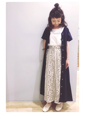 tomopuuさん（レディース・152cm）の春コーディネート