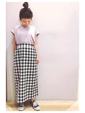 tomopuuさん（レディース・152cm）の春コーディネート