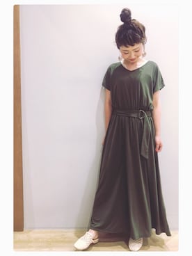 「koe（コエ）のアイテム」を使った、tomopuuさん（レディース・152cm）の夏コーディネート