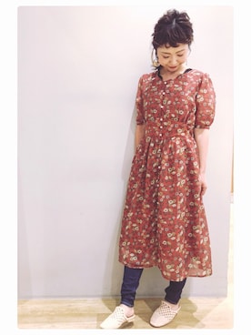 「koe（コエ）のアイテム」を使った、tomopuuさん（レディース・152cm）の夏コーディネート