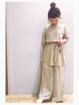 「koe（コエ）のアイテム」を使った、tomopuuさん（レディース・152cm）の夏コーディネート