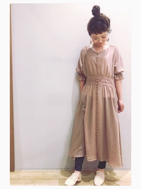 tomopuuさん（レディース・153cm）の夏コーディネート