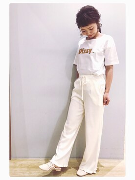 「koe（コエ）のアイテム」を使った、tomopuuさん（レディース・153cm）の夏コーディネート