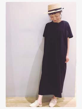 「koe（コエ）のアイテム」を使った、tomopuuさん（レディース・153cm）の夏コーディネート