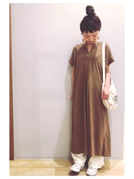 tomopuuさん（レディース・153cm）の夏コーディネート