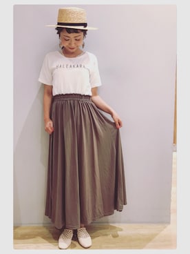 tomopuuさん（レディース・153cm）の夏コーディネート