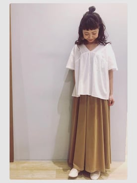 tomopuuさん（レディース・152cm）の夏コーディネート