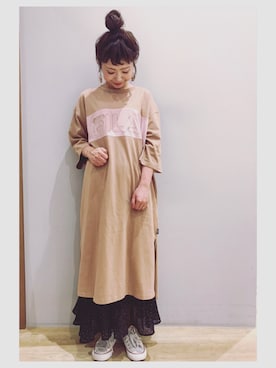 「イオンモール新小松」｜tomopuuさん（レディース・152cm）の夏コーディネート