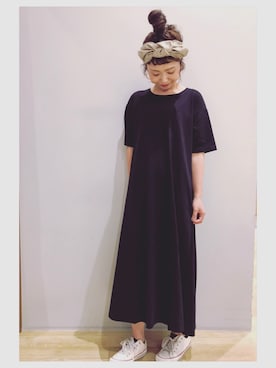 「ターバン」｜tomopuuさん（レディース・152cm）の夏コーディネート