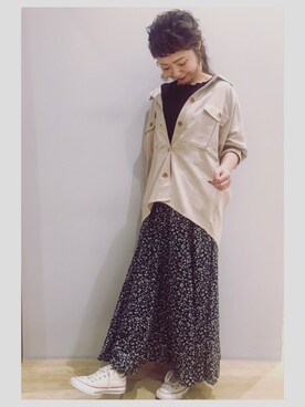 tomopuuさん（レディース・152cm）の夏コーディネート