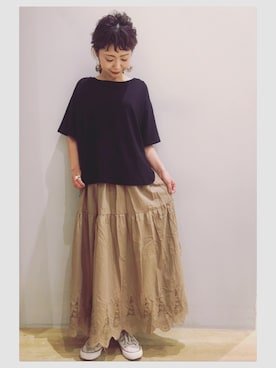 tomopuuさん（レディース・152cm）の夏コーディネート