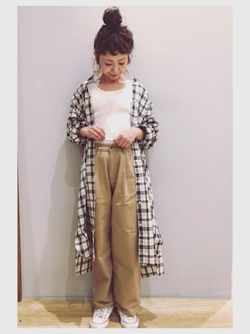 tomopuuさん（レディース・152cm）の夏コーディネート