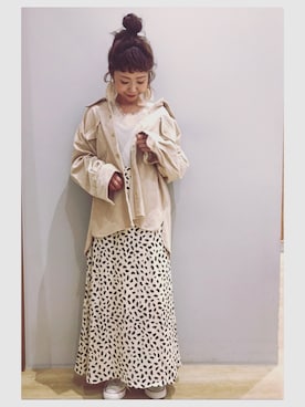 「NiCORON（ニコロン）のアイテム」を使った、tomopuuさん（レディース・152cm）の秋コーディネート