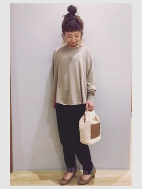 tomopuuさん（レディース・152cm）の秋コーディネート