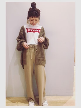 tomopuuさん（レディース・152cm）の秋コーディネート