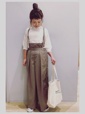 tomopuuさん（レディース・152cm）の秋コーディネート