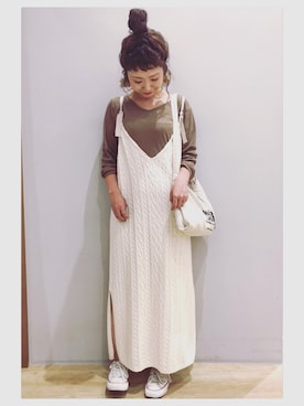 tomopuuさん（レディース・152cm）の秋コーディネート